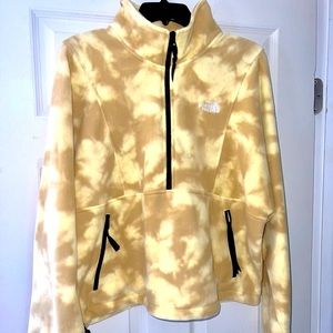 North Face Women’s Fleece XL Yellow/Tan